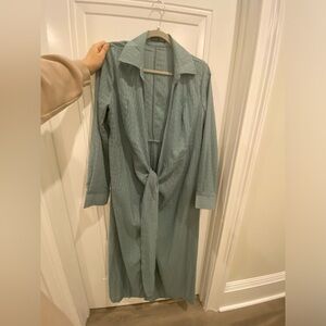 Mulvari Solid Wrap Knot Side Dress